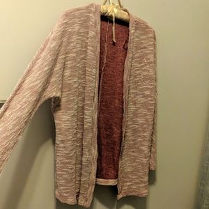 Pink cardigan pacsun